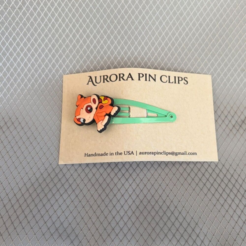 Aurora Pin Clips 55mm Hair Clip - Chimchar
